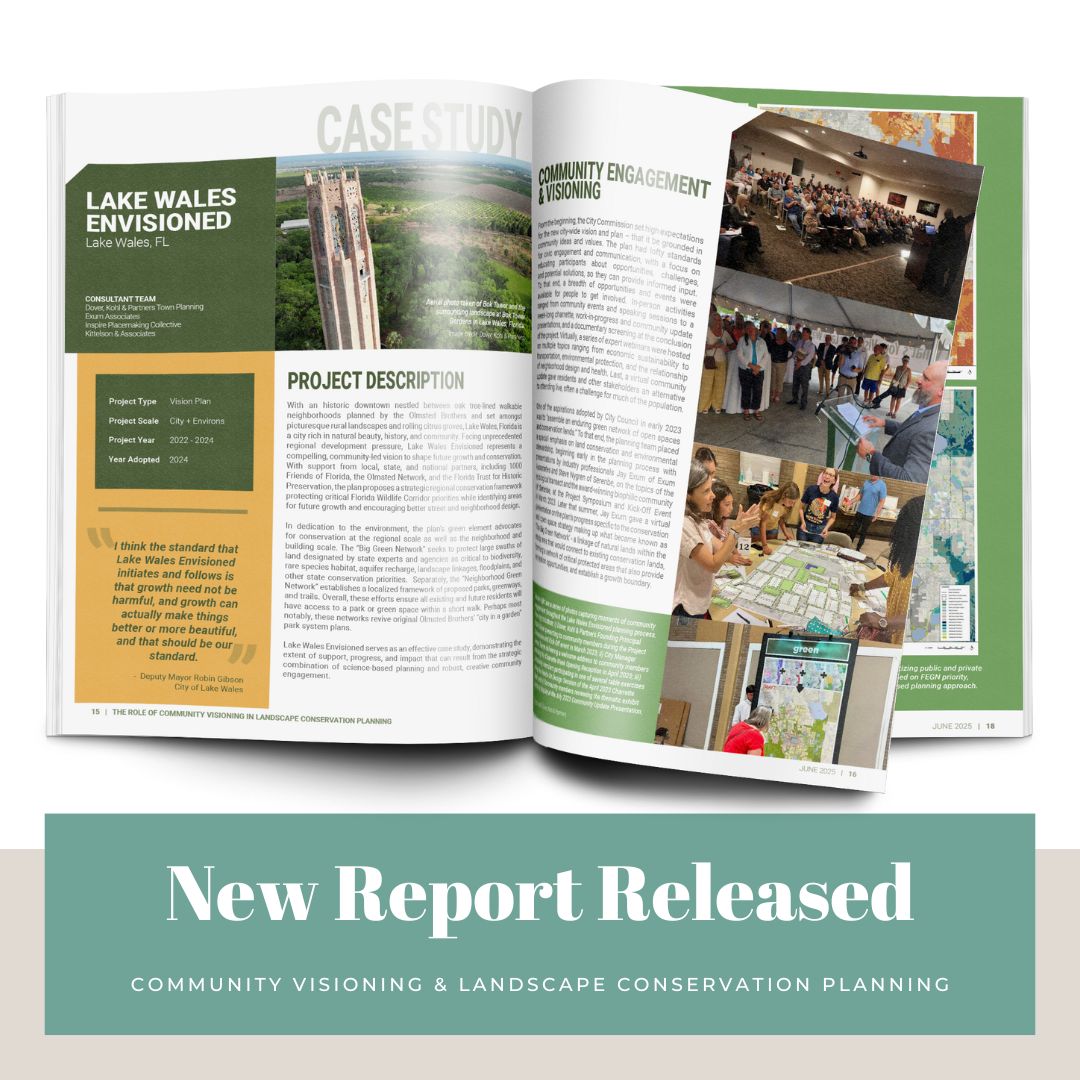 New Report Released: Community Visioning &amp; Landscape Conservation Planning.
Check out the blog! 
doverkohl.com/blog-/communit…
#FloridaPlanning #SmartGrowth