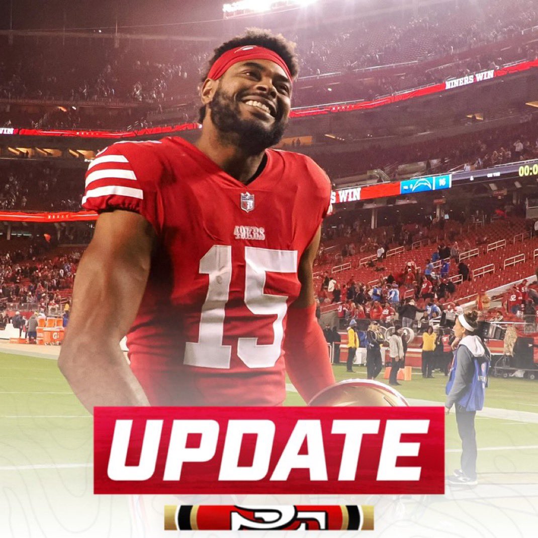 OurSF49ers (@oursf49ers) on Twitter photo #49ers WR Jauan Jennings (calf) did a very light workout on a side field today, per <a href="/mattbarrows/">Matt Barrows</a> #49ers WR Jauan Jennings (calf) did a very light workout on a side field today, per <a href="/mattbarrows/">Matt Barrows</a>