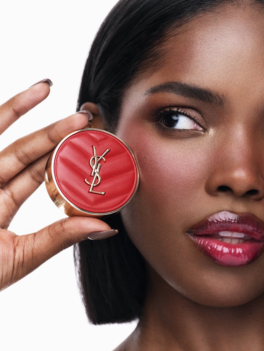 RyanDestiny's tweet photo. All cherry everything with @yslbeauty https://t.co/waKppw7jMT