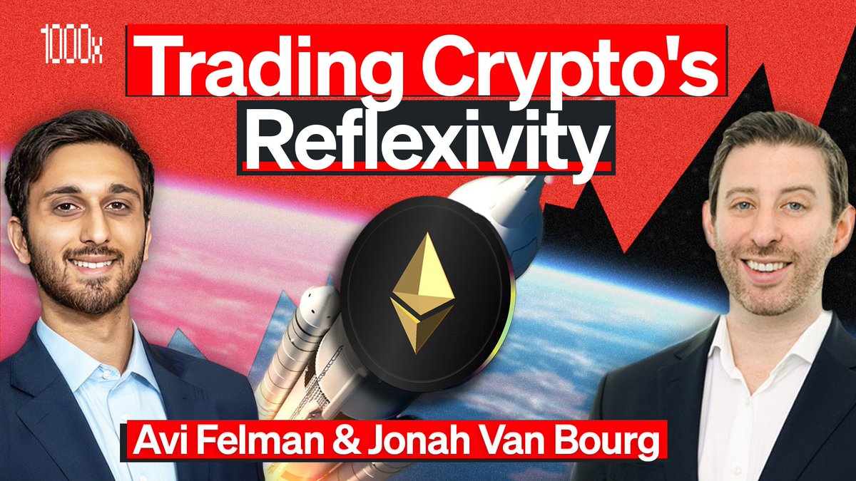 1000xPod's tweet image. New episode is out now! @jvb_xyz @AviFelman 

We discuss:
- ETH/BTC
- Crypto&apos;s reflexivity 
- Finding breakout trades
- Did ETH just signal alt season?
- Are NFTs back, tradfi update &amp;amp; more!

Links below ↓