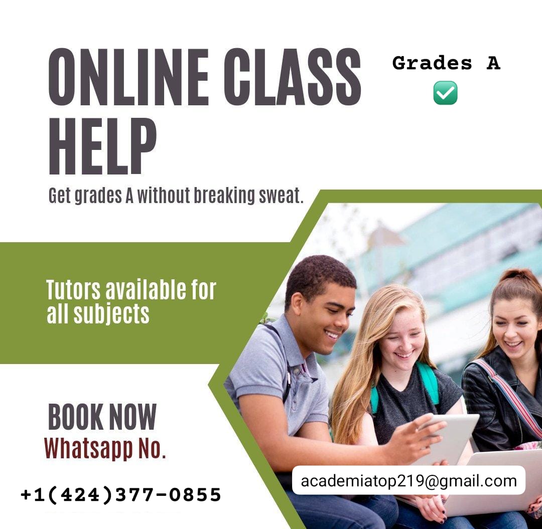 proctorhelp's tweet image. Boost your grades with expert online course help.we specialize in;
Nursing 
Statistics 
Sociology 
Medicine 
Biology 
Chemistry 
Physics

 #OnlineCourseHelp #SummerStudies #ExamPrep #AssignmentHelp #EssayWriting #StudentSupport #StudySuccess #RegisterNow