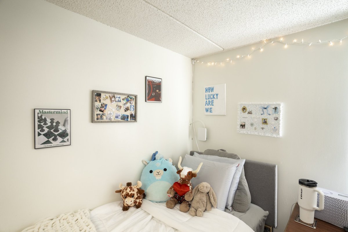 ictrueblue's tweet photo. 🏡 Welcome to Greene Hall, an upper-class, suite-style living space. Each suite contains two bedrooms, a living room, and a private bath, co-ed by suite. A place to crash, connect, and create memories that last. #LifeAtIC #IllinoisCollege #DormTour https://t.co/3yY2rRfGd6