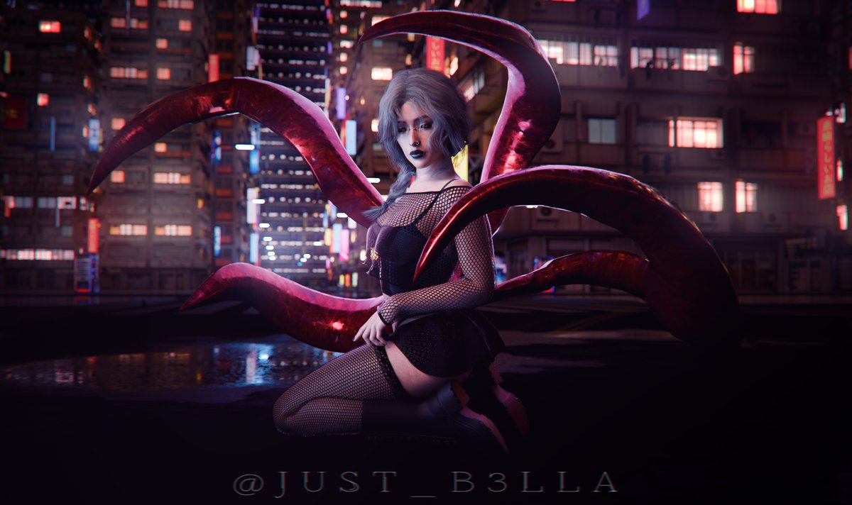 Just_B3lla's tweet photo. Commission for @gthvils
more pics on my Patreon 👀link in bio
#DeadbyDaylight #SableWard #TokyoGhoul #AnimeArt #cosplay #dbdart #dbdfanart #dbdartwork #cyberpunk https://t.co/VB9k0n4HCJ