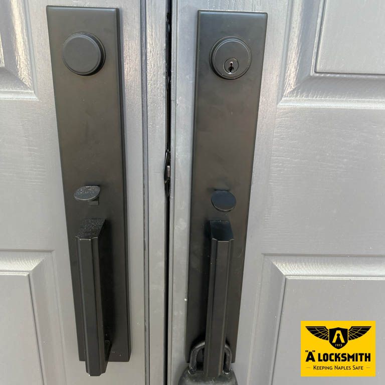 ALocksmithSWFL's tweet photo. Does your key wiggle? Is the lock a little sticky? Don't wait until you're locked out to fix it!

A big part of what we do is keeping your existing locks in tip-top shape. Regular maintenance, a simple repair, or rekeying is a cost-effective way to ensure your home remains secure and your locks operate smoothly. It's almost always cheaper to repair a lock than to replace the entire thing.

Whether you need a quick fix for a stubborn deadbolt or want to rekey your home for new keys, we're here to help.

Don't let a small lock problem turn into a big one. Call us today to keep your home safe and secure!