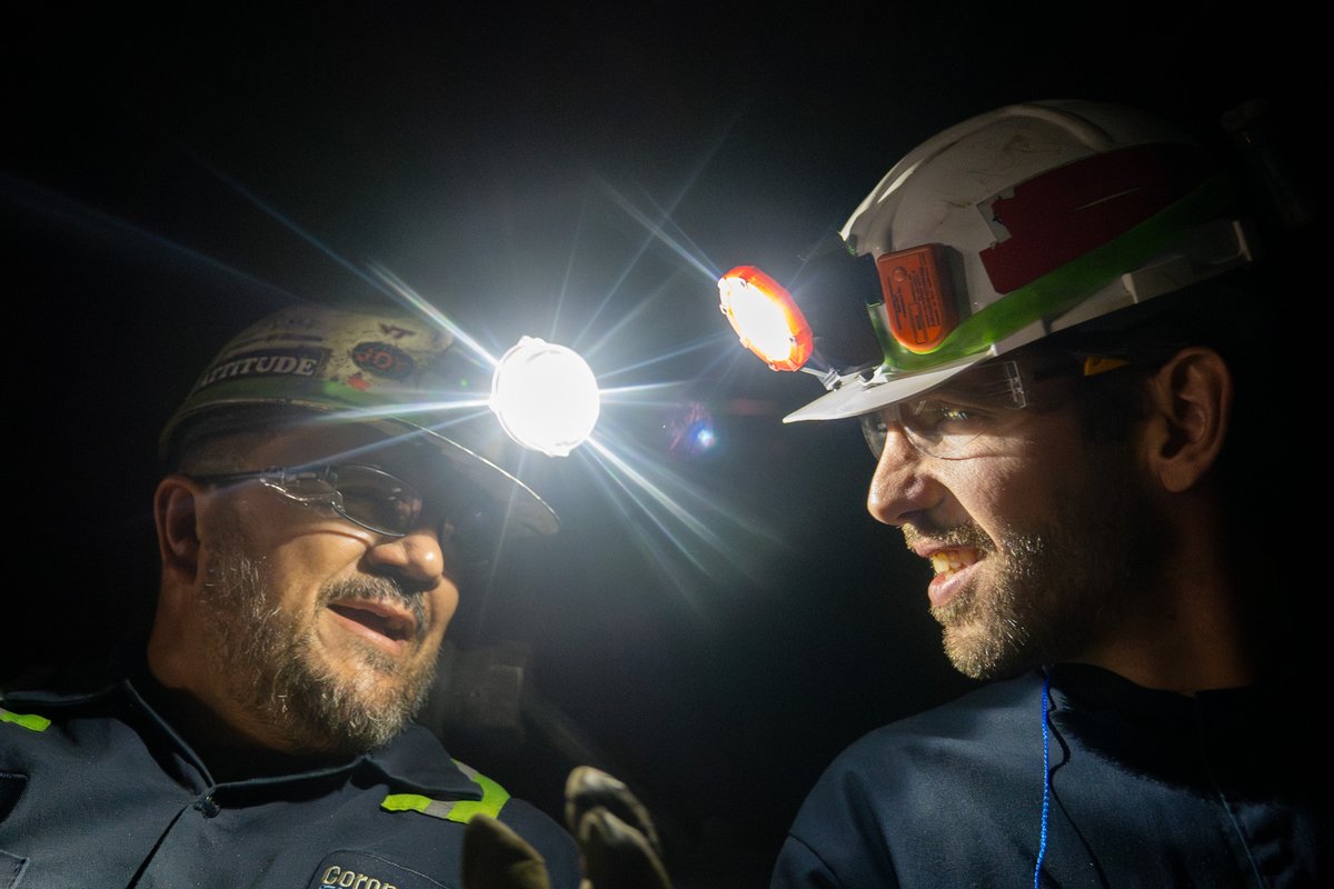 This might be a record: an American flag flying proudly more than 2,000 feet underground in Southwest Virginia. 

I was honored to visit the coal miners working there, whose dedication over generations has powered our communities and fueled economic growth. 

Met coal, in