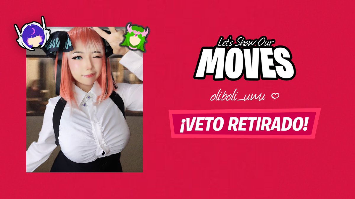 BoliSaga's tweet photo. Por desición de la organización, hemos decidido retirar el veto de @bolicatsita que se impuso desde la creación de la serie en febrero de 2025.
¡Bienvenida de vuelta a Let's Show Our Moves! https://t.co/vkzmWzdM1R
