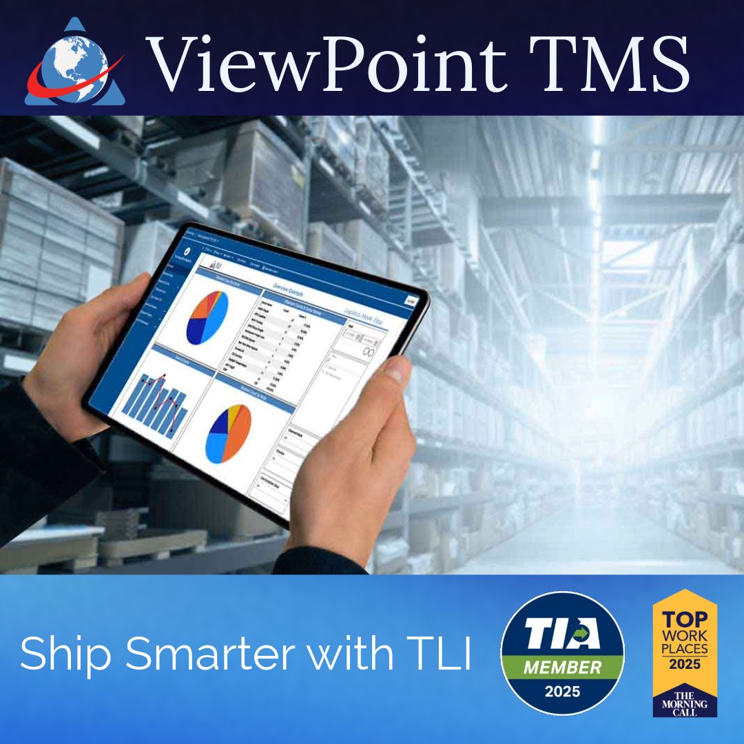 ShipTLI's tweet photo. With ViewPoint TMS, every shipment, carrier, and cost detail is tracked giving you the insight to make smarter, faster, and more strategic logistics decisions. Its integration into Microsoft Power BI transforms your transportation data into clear, interactive dashboards. https://t.co/9SrQEgDRMH