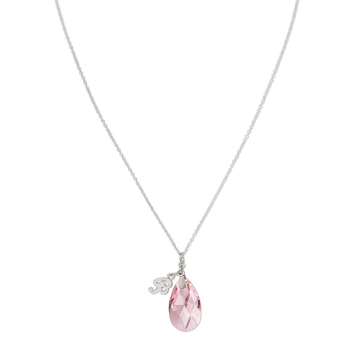 Add a soft pop of shimmer with this faceted pink teardrop pendant by Ambyre Phelps, finished with a personalized initial charm for a sweet and meaningful touch.
More details on this design inspiration here: firemtn.co/4fAotrh