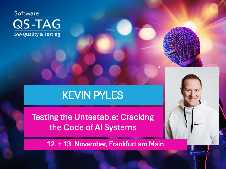 Can't wait to visit Frankfurt Germany again for QS-Tag. Great conference and I have met some awesome people. Continuing the message of AI in Software Testing. This time we will dig in to how to test AI Systems. qs-tag.de/abstracts/test…