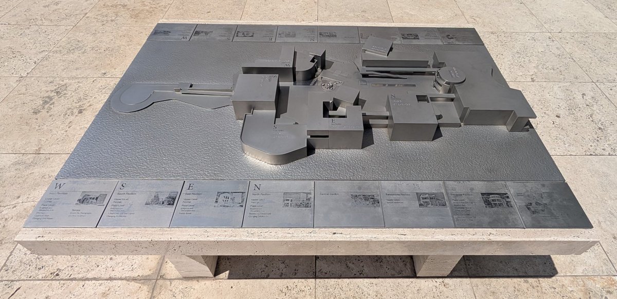 kennethfield's tweet photo. #mapsinthewild The Getty Museum, LA. https://t.co/hxarWFIBt1