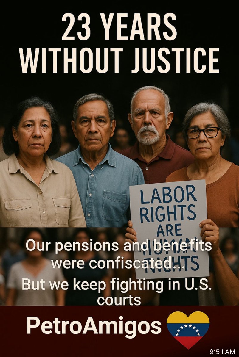 LeroGarrett's tweet photo. #JudgeStark , @PDVSA_AdHoc insisted that the #petroleumholocaust victims have no Cognizable Interest: they are victims whose human rights claims—stemming from dismissals akin to property confiscation—are equivalent to creditors’ expropriation claims (e.g., Crystallex). The labor massacre destroyed livelihoods, mirroring asset seizures Medina’s Unapetrol ties and ad hoc board role imposed a duty to report these labor claims, as in A Union’s Duty in Bankruptcy Cases (unions must fairly represent in asset proceedings), yet he prioritized bondholders. This meets FRCP 24(a)(2) per United States v. Terr. of V.I., 748 F.3d 514, 519 (3d Cir. 2014) (inadequate representation justifies intervention).
•  Permissive Intervention: Victims’ claims share common questions of law and fact (fair distribution) with creditors under FRCP 24(b)(1)(B). Without intervention, their voice is silenced (D.I. 2015 at 3). #Wrongfull #CITGOsale #pdvsaworkers #DelawareCourts #bloodmoney @nytimes @washingtonpost @WSJ #Masterpincus #crystallex @ABCNoticiasMX @CBSNews @ABC @NorahODonnell @DavidMuir @andersoncooper @CNN @CNNEE @EVTVMiami @LaMega107 @ElUniversalDF @MiguelContigo @maibortpetit @faustomalaveT51 @UniNoticias @TelemundoNews @Oprah @GayleKing #Delawarecourts @lourdesubieta #PETROLEUMHOLOCAUST
