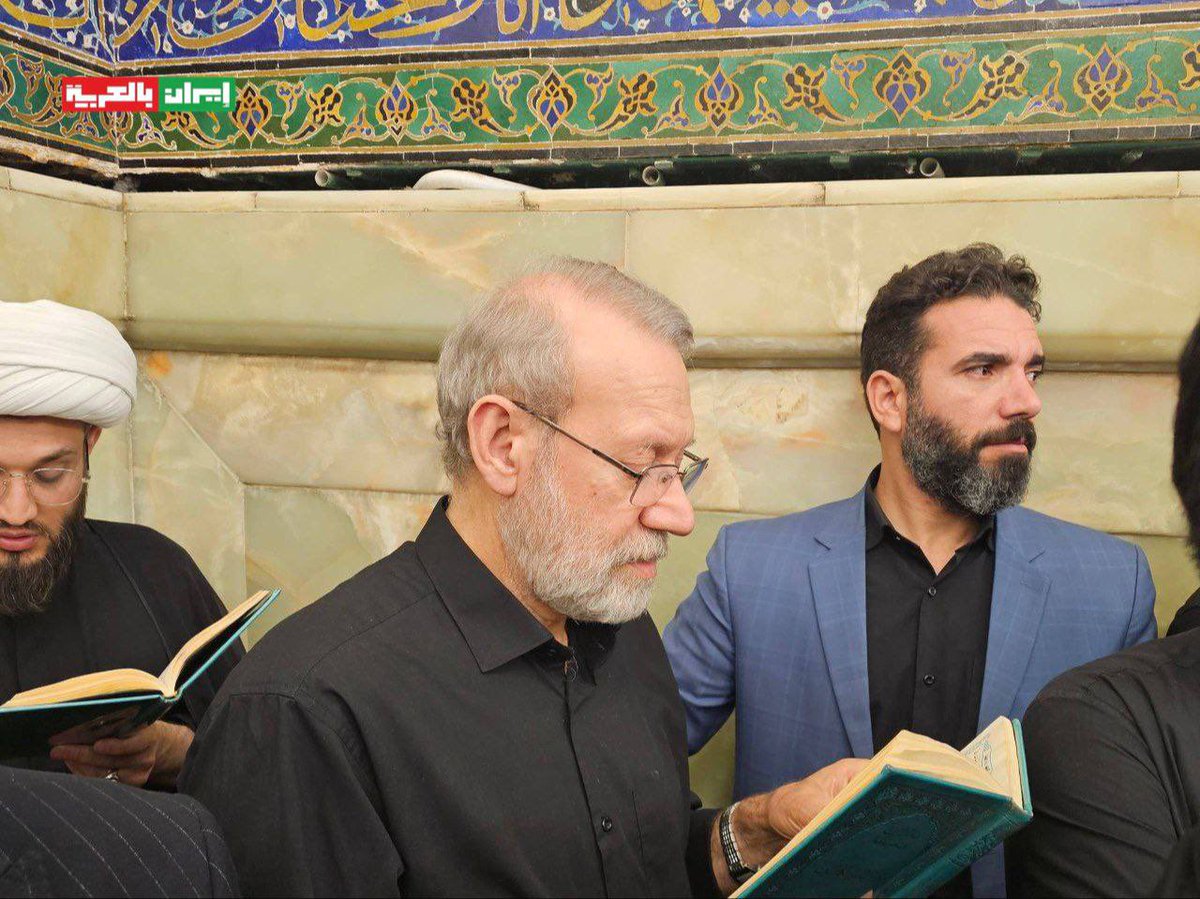 iraninarabic_ir's tweet photo. بالصور | أمين المجلس الأعلى للأمن القومي الإيراني علي لاريجاني يزور العتبة الكاظمية المقدسة . https://t.co/14b9gHO1iL