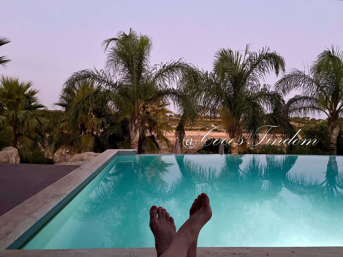 Here are the RMMs of Goddess <a href="/CocosFindom/">Goddess Coco NYC</a> on their most current European vacation, relaxing pool side! 🔥👣🥰