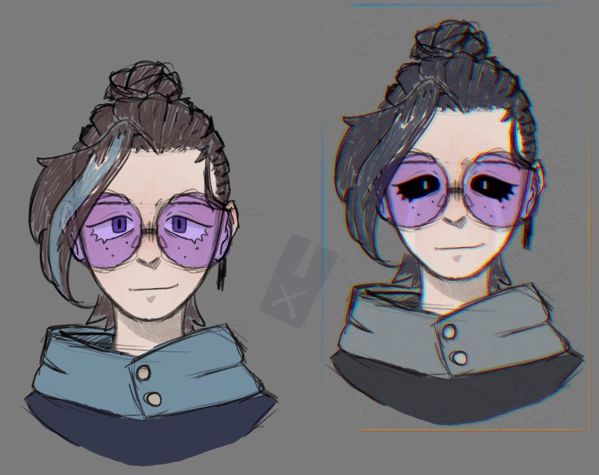 Silly art I did on stream!