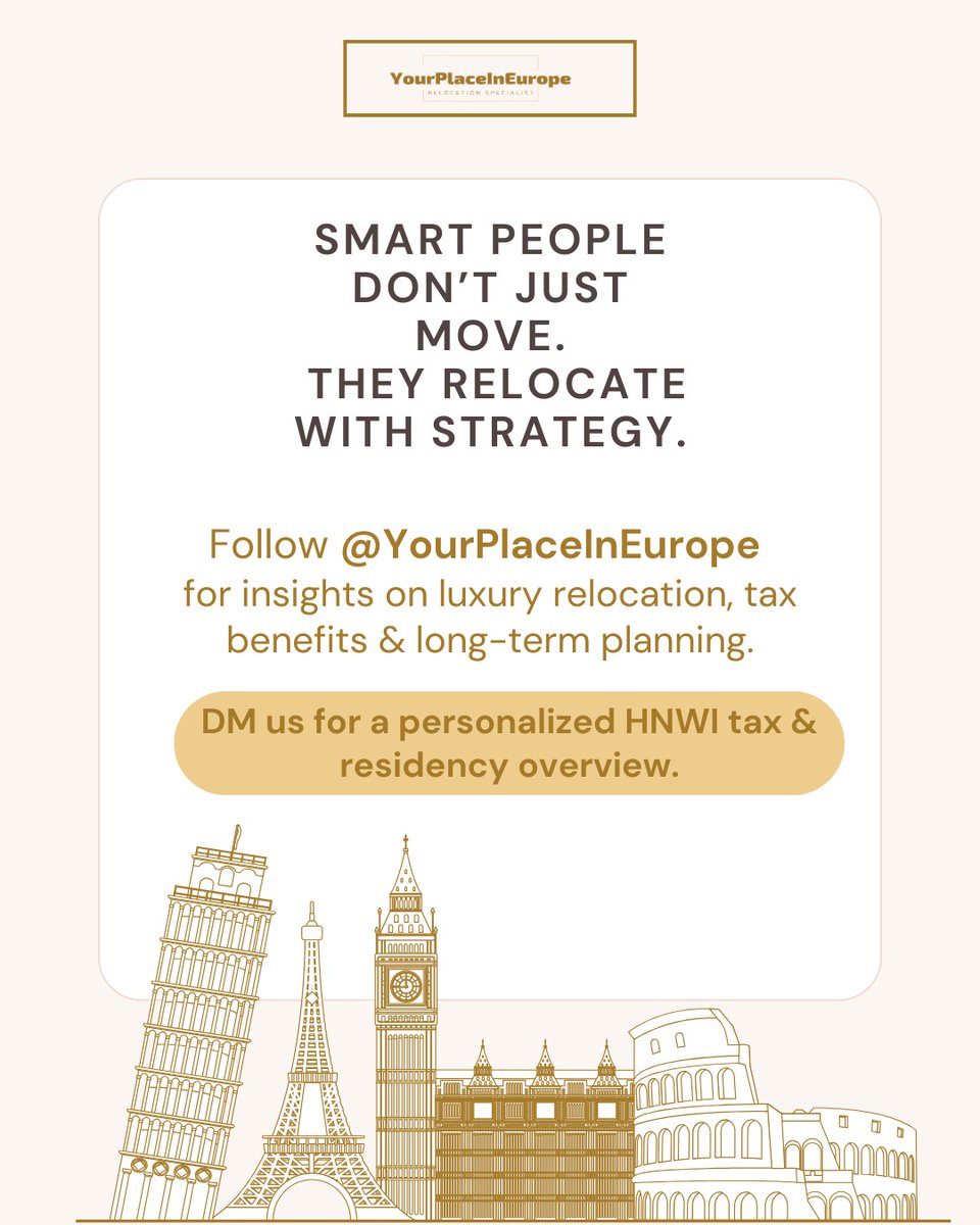 Y_P_I_E's tweet image. Thinking of moving to Switzerland? 🇨🇭
Here are 5 essential tips to get you started—from visas to trains!
✨ Swipe through for a smooth transition.

Need personal guidance?
👉 yourplaceineurope.com
#MovingToSwitzerland #SwissRelocation #ExpatLife #YourPlaceInEurope #SwissLiving