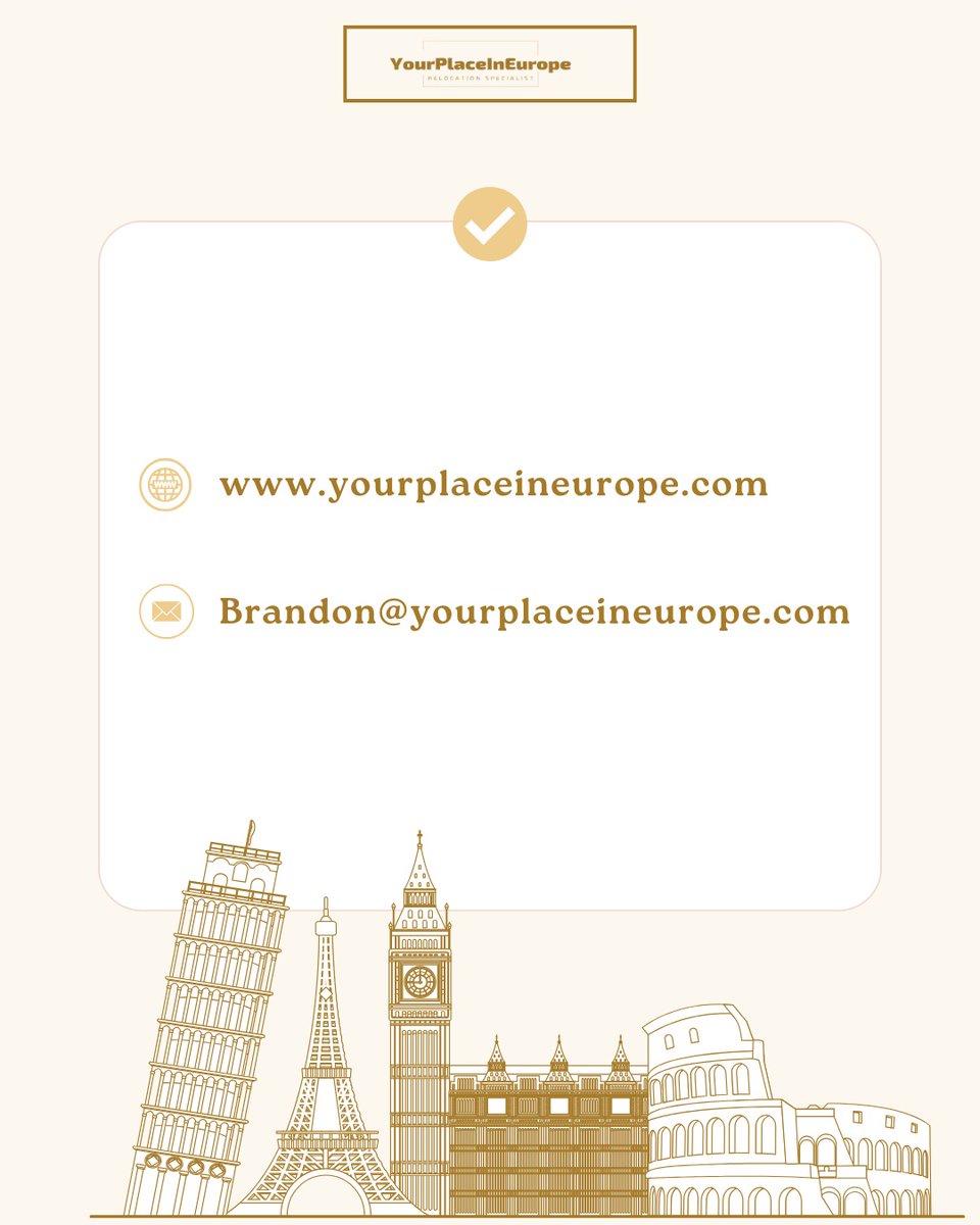 Y_P_I_E's tweet image. Thinking of moving to Switzerland? 🇨🇭
Here are 5 essential tips to get you started—from visas to trains!
✨ Swipe through for a smooth transition.

Need personal guidance?
👉 yourplaceineurope.com
#MovingToSwitzerland #SwissRelocation #ExpatLife #YourPlaceInEurope #SwissLiving