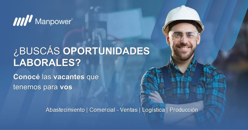 Postulate al empleo que se adapte a tu perfil. ✅ 🚀🤝🏻 Recordá compartir para quienes puedan estar interesados/as. 👉 Ingresá en nuestra web: manpower.com.ar/wps/portal/emp…

#ManpowerAR #Empleos #Reclutamiento
