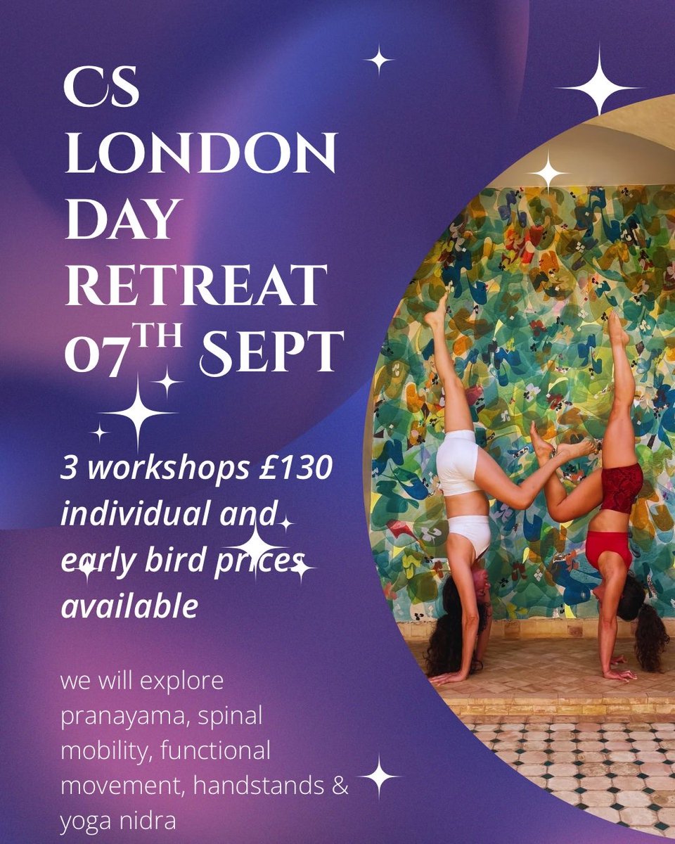 CYogaThis's tweet photo. Message to
Book 
3 workshops https://t.co/6GQpfAhQ4W