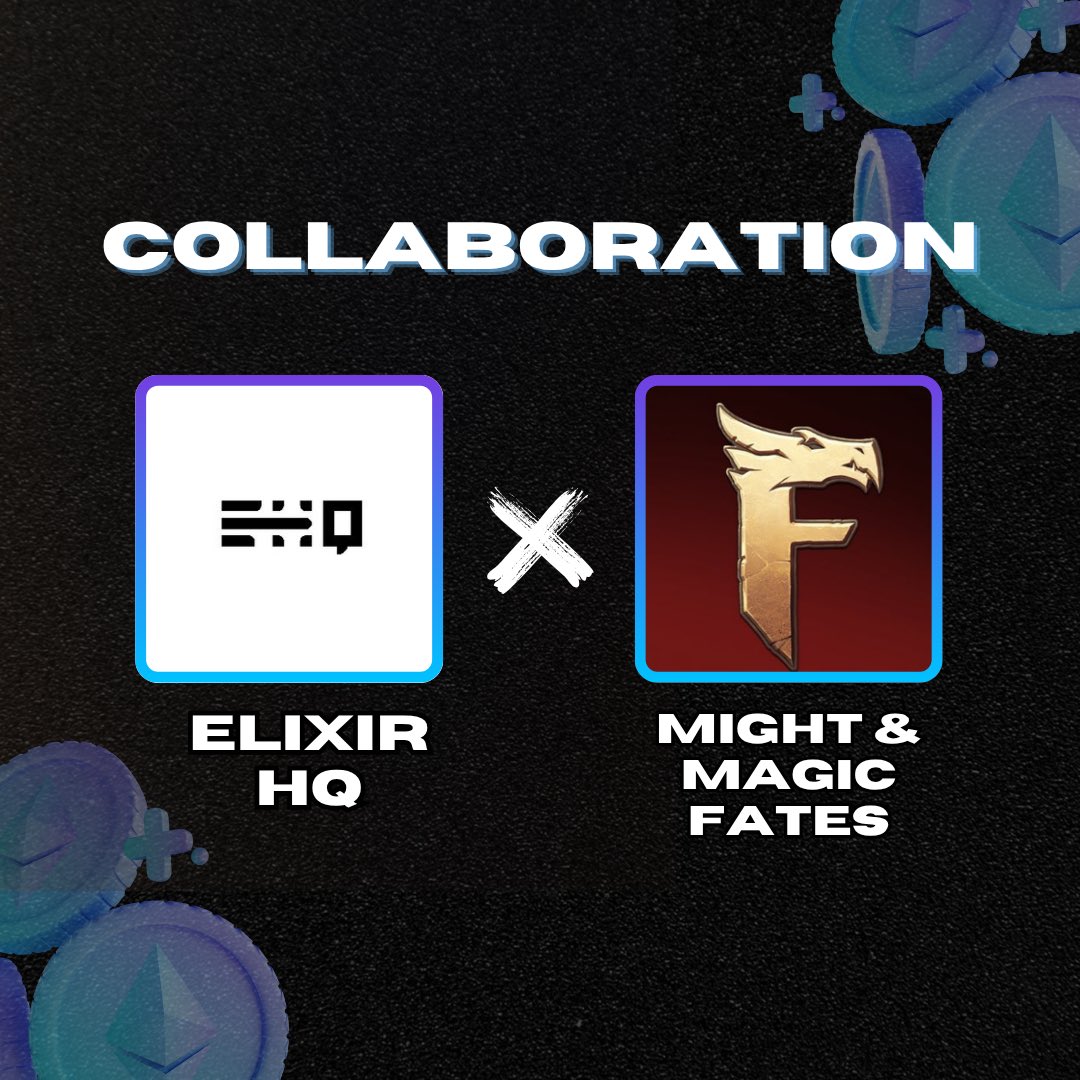 Elixir (@elixir_hq) on Twitter photo ๐๐๐๐๐๐ ๐๐ ๐ค ๐๐๐๐๐ & ๐๐๐๐๐ ๐
๐๐๐๐
Weโre thrilled to announce our collaboration with
<a href="/MightMagicFates/">Might & Magic Fates TCG</a> TCG game
Might & Magic Fates is a free-to-play strategy card game set in a fractured multiverse where timelines collide and destinies unravel. ๐ฎ
More ๐๐๐๐๐๐ ๐๐ ๐ค ๐๐๐๐๐ & ๐๐๐๐๐ ๐
๐๐๐๐
Weโre thrilled to announce our collaboration with
<a href="/MightMagicFates/">Might & Magic Fates TCG</a> TCG game
Might & Magic Fates is a free-to-play strategy card game set in a fractured multiverse where timelines collide and destinies unravel. ๐ฎ
More