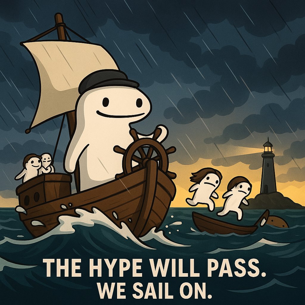 BigWallettt's tweet photo. 🔹 True projects are not measured by a single chart.
Today the market tests us, and some look away… but we know $FLORK is still here, building. 🐸
🌊 The hype fades, the vision remains.
And when the waves calm, the ship will still be standing.
#FLORK #HODL #FlorkArmy #VisionOverHype