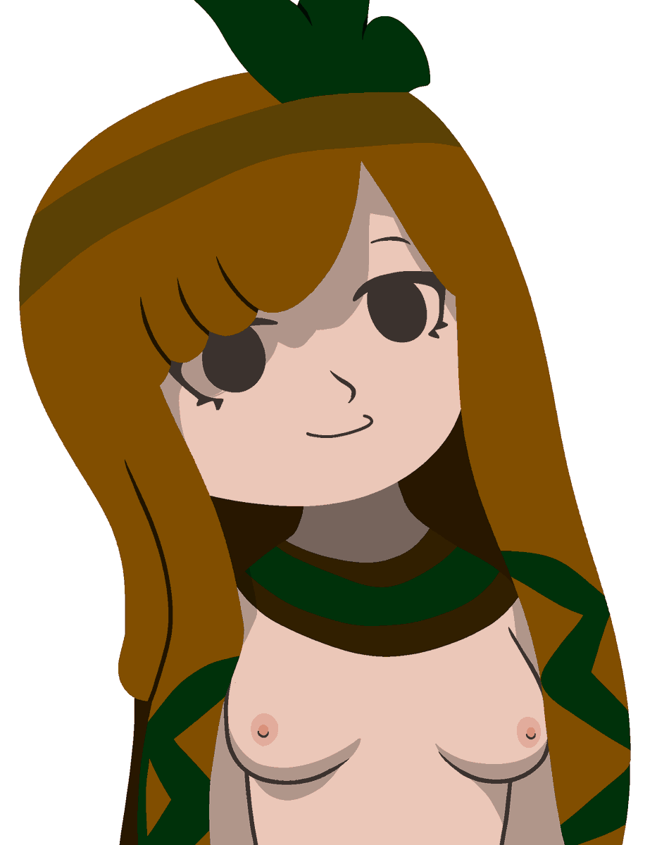 Here's Phylla, the mom of the main character for the nudist game I'm making!