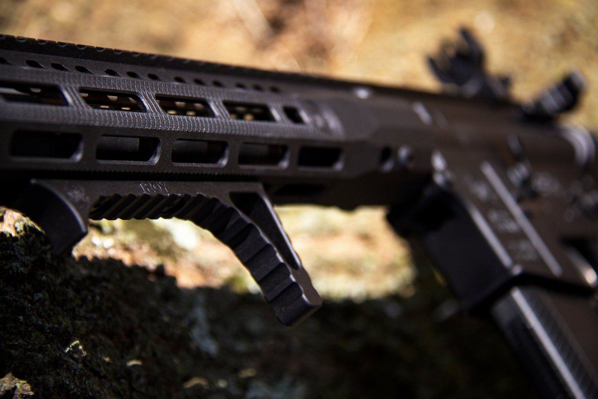 The A5 Defender has all our favorite bells and whistles, including our Angled Foregrip, Folding BattleSights, and Pneuma Charging Handle. Which are you most interested in?