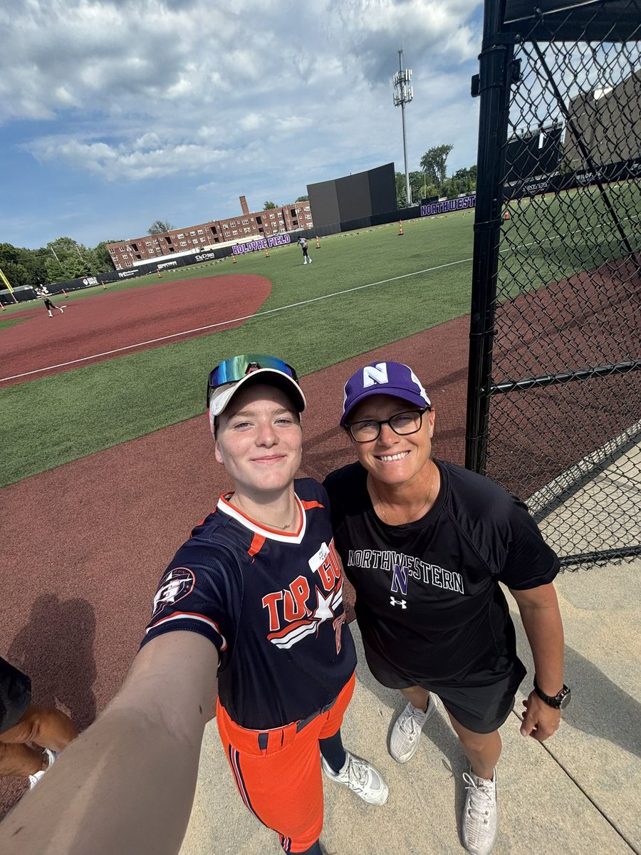 Ella Smith (@ellasmith0925) on Twitter photo Had such an amazing time at <a href="/NUSBcats/">Northwestern Softball</a> today!! Loved learning from each of you. All of your feedback was greatly appreciated! Go Wildcats! 💜💜
<a href="/katedrohan/">Kate Drohan</a> <a href="/CarylDrohan/">Caryl Drohan</a> <a href="/TonySmithNUSB/">Anthony Smith</a> <a href="/TGASciara/">Top Gun National 16</a> <a href="/topgun_skim/">Top Gun National 14u SKIM</a> <a href="/TGA_Turner/">Top Gun National 18U</a> <a href="/topgunfastpitch/">Top Gun Fastpitch</a> <a href="/Mgascoigne32/">Michelle Gascoigne</a> Had such an amazing time at <a href="/NUSBcats/">Northwestern Softball</a> today!! Loved learning from each of you. All of your feedback was greatly appreciated! Go Wildcats! 💜💜
<a href="/katedrohan/">Kate Drohan</a> <a href="/CarylDrohan/">Caryl Drohan</a> <a href="/TonySmithNUSB/">Anthony Smith</a> <a href="/TGASciara/">Top Gun National 16</a> <a href="/topgun_skim/">Top Gun National 14u SKIM</a> <a href="/TGA_Turner/">Top Gun National 18U</a> <a href="/topgunfastpitch/">Top Gun Fastpitch</a> <a href="/Mgascoigne32/">Michelle Gascoigne</a>