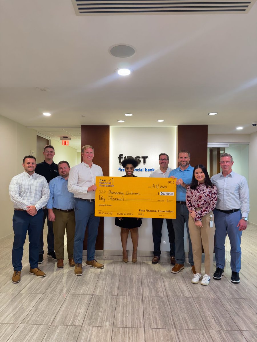 Privileged to partner with @bankatfirst and grateful for their investment in the Pathways to Housing through Financial Stability initiative—together we’re building brighter futures for Hoosiers ✨