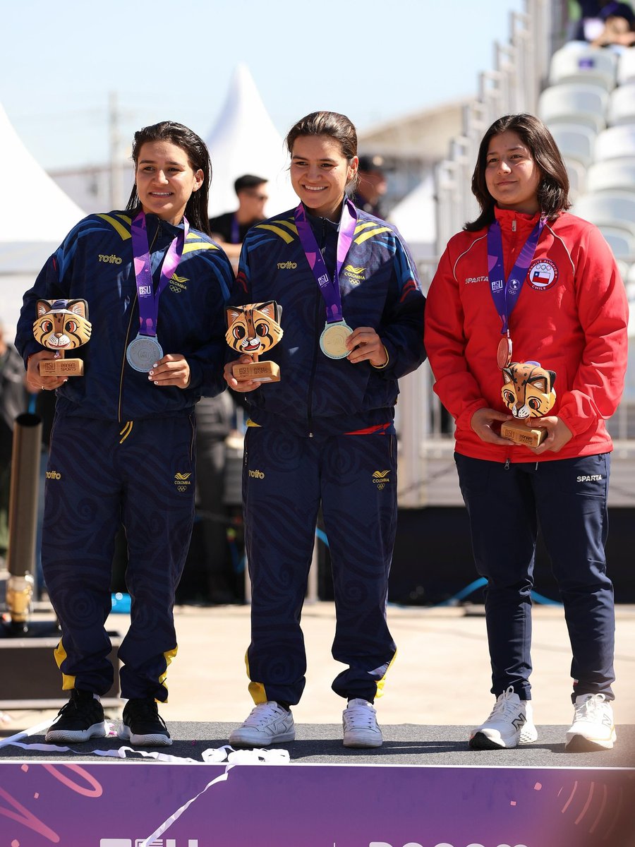 Queen Saray Villegas y Saúl Hernández🇨🇴 consiguieron medalla de oro🥇 en #Asunción2025 y se clasificaron para los Juegos Panamericanos de Lima 2027 en el BMX Freestyle. Hay presente y futuro para este deporte en Colombia. 

Todo esto y más se vive en el <a href="/PanamSports/">Panam Sports</a> Channel
