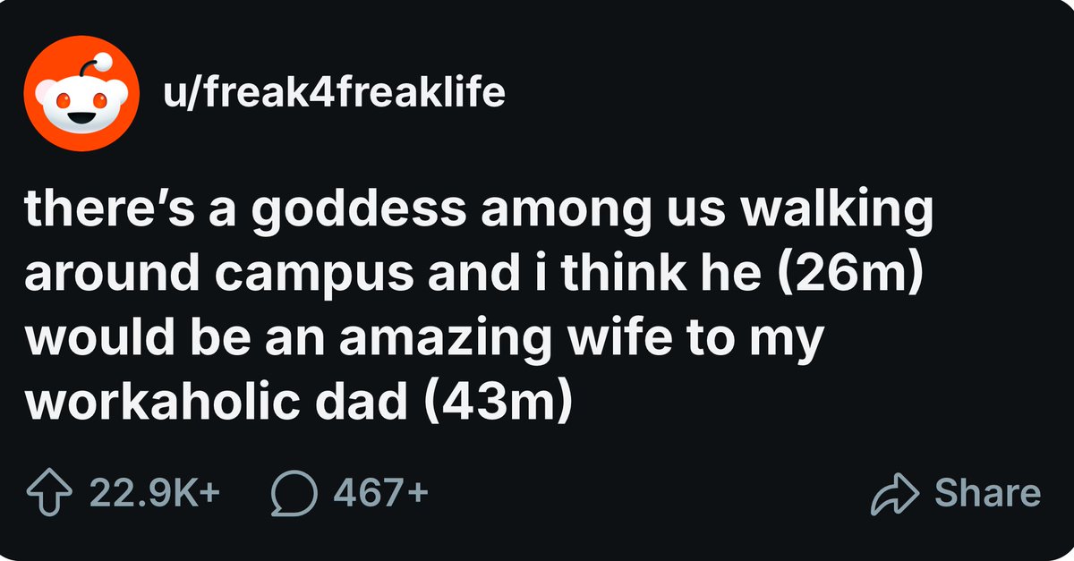 Mister Sandman 

secngjxxng reddit thread story!!

-wccyo is hj’s son 
-hj’s a dilf 
-age gap 
-sh is starlight
-crackfic??
-no writing parts only threads and replies to the updates
-oneshot!

🔗 archiveofourown.org/works/69071636