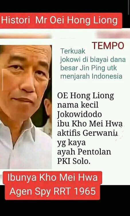 <a href="/msaid_didu/">Muhammad Said Didu</a> Akibat limpahan utang anak PKI <a href="/jokowi/">Joko Widodo</a>