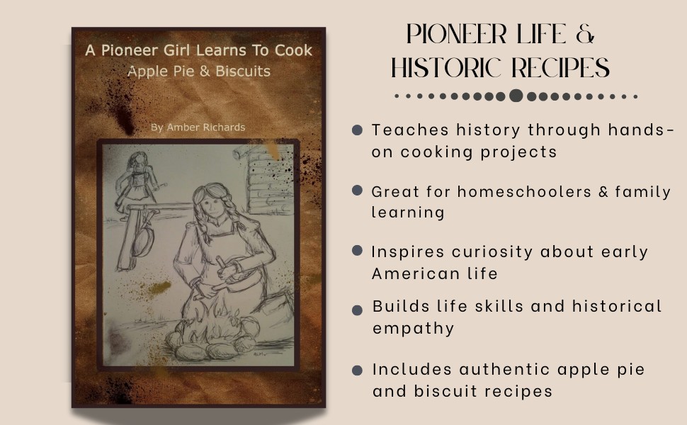 valerieraeg's tweet image. 🥧FREE #Ebook today only!
Step back in time with this  charming chapter book for ages 4–13 that blends history, cooking &amp;amp; adventure—plus real pioneer recipes!
#EbookPromo #KidsBooks #Homeschool #HistoryForKids #CookingWithKids #BookPromo #Educational 
amzn.to/47pnqrS