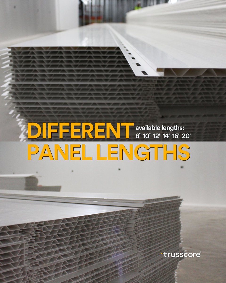 For every project length, there’s a <a href="/trusscore/">Trusscore</a> fit 😉

DID YOU KNOW: <a href="/trusscore/">Trusscore</a> Wall&amp;CeilingBoard comes in six lengths? Now you do! 

Measure and choose the correct length for your <a href="/trusscore/">Trusscore</a>  project here: bit.ly/4czi6CQ