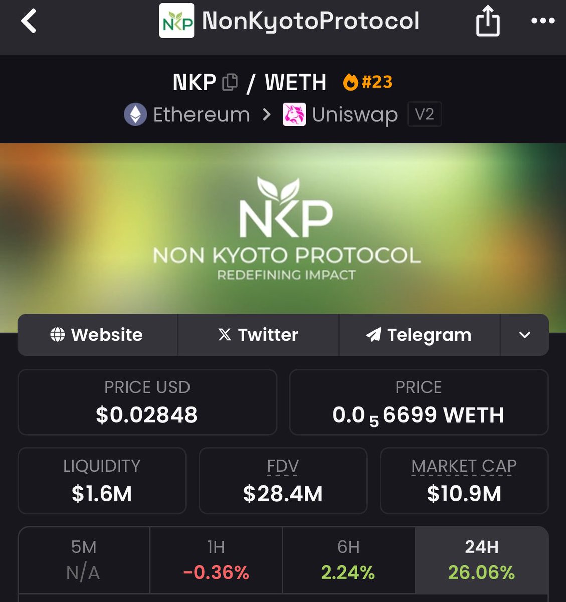 I think it’s time to put $NKP 🔥🔥🔥into your bio brother <a href="/CryptoHass/">Ć r y p t ⬡ H a s s</a> 👀