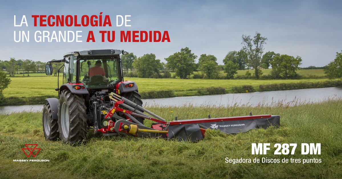 Diseñada para rendir en cada pasada.​ 💪🏻
 La MF 287 precisión, agilidad y robustez en una herramienta pensada para pequeños y medianos productores.​

 ​La tecnología de un grande a tu medida.​

#MasseyFerguson #BornToFarm #MF287DM #SegadoraMF #ForrajeDeCalidad #EnElCampoMassey