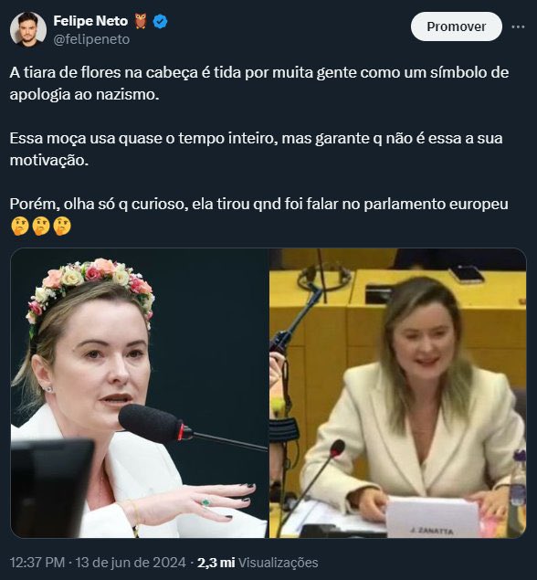 cadele2020's tweet photo. @julianodep @cappellarianton Se algo da cultura europeia, então pq ela n usou quando estava no parlamento europeu? https://t.co/NMOGmRwNHb