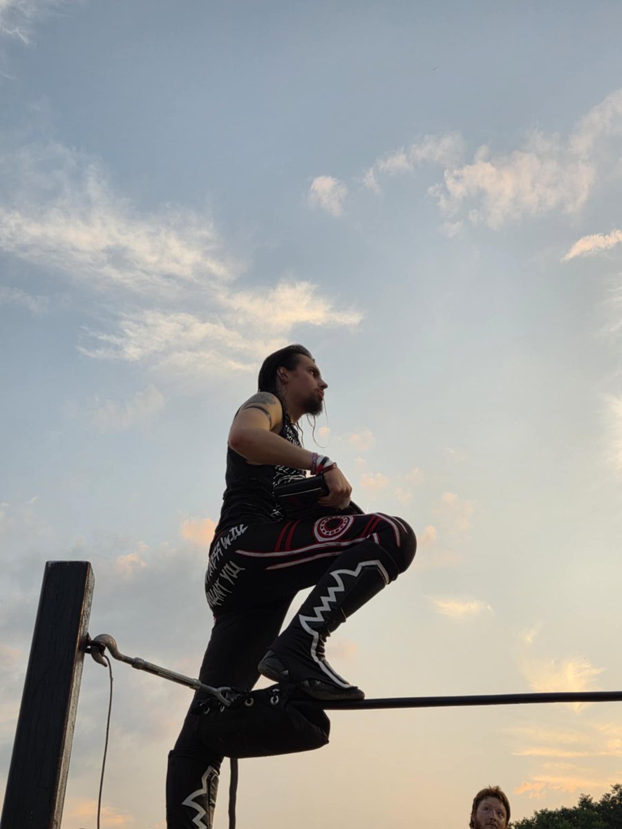 I achieved something that I never thought I'd get to. Not only did I get to wrestle in my hometown, but I got to MAIN EVENT the first event in Wellsboro in 19 YEARS! 
Thank you for 392 days as your #StateLineChamp! #TheEmptinessWillHauntYou #AntiHeroOfProfessionalWrestling