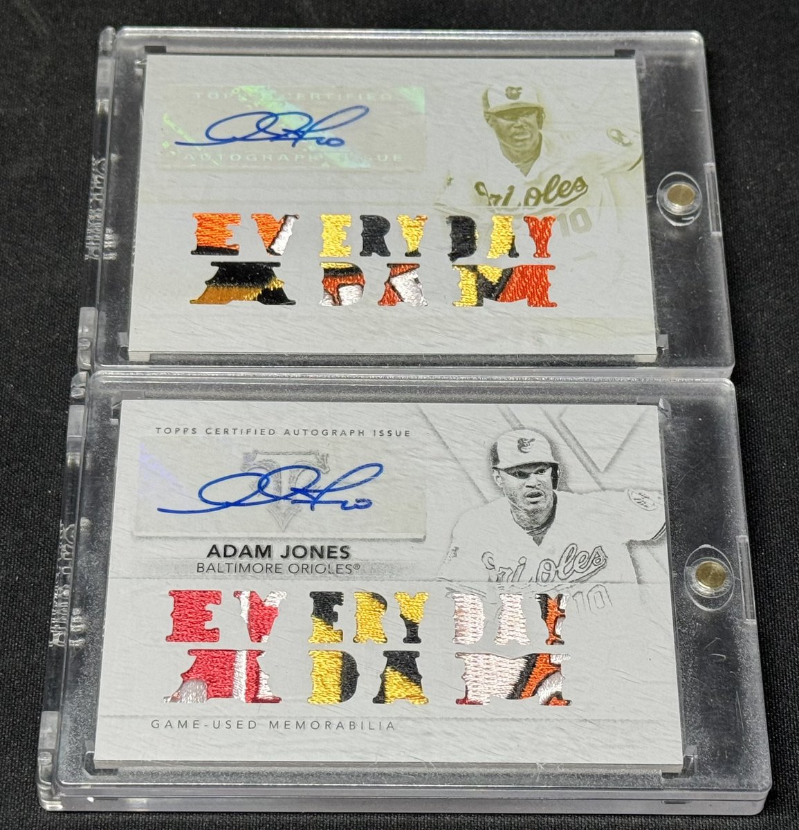 Probably my sweetest Adam Jones mail day to date 🔥

Absolutely stoked to add these to the PC