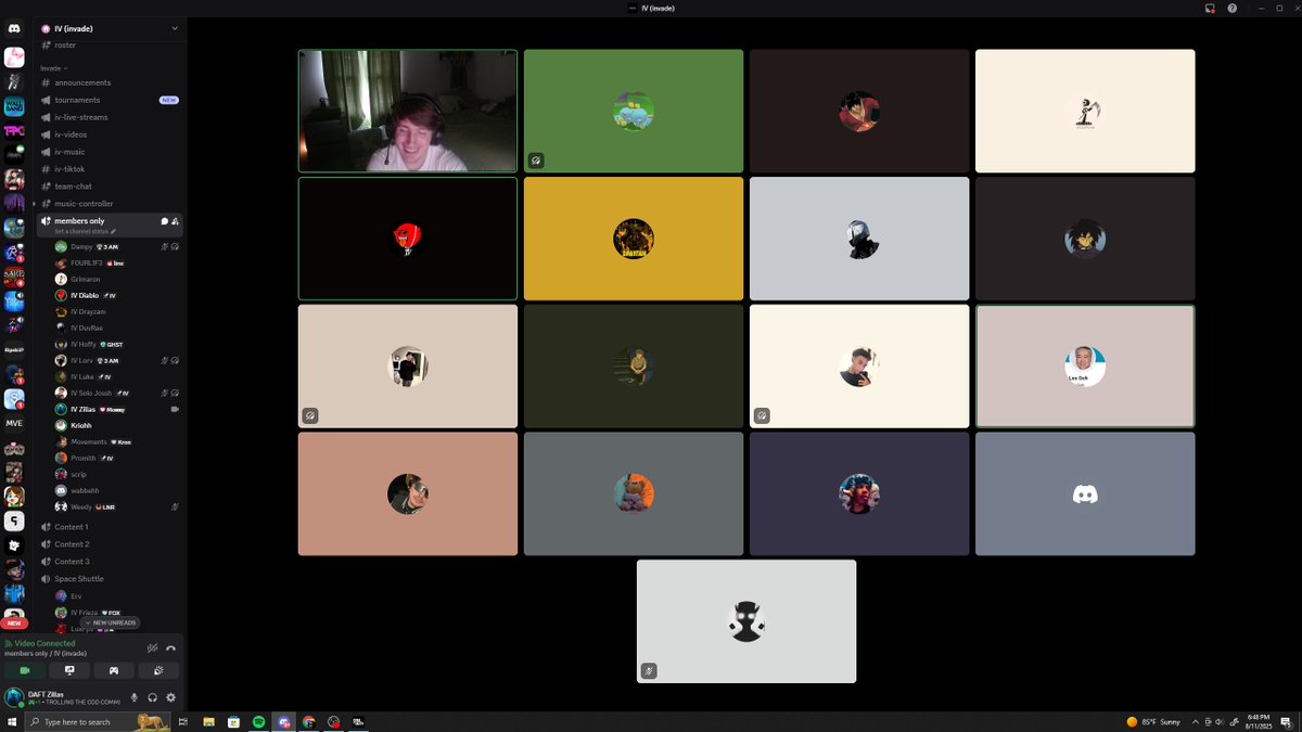 so news for yall... <a href="/IVCollective/">Invade Collective</a> is back. If im being honest the whole situation made us a lot closer. Love these guys!