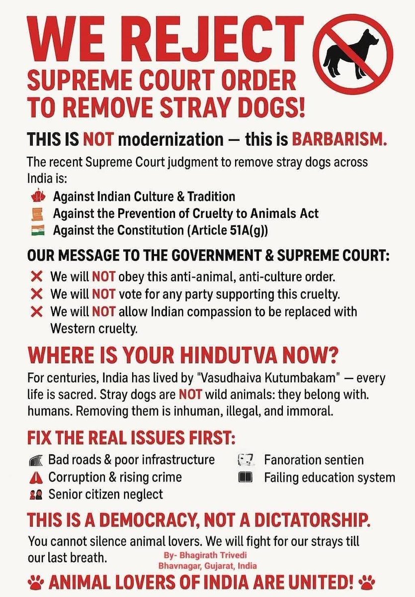 shauryasarin's tweet photo. #savedelhidogs @PetaIndia https://t.co/6WXv4f1z42