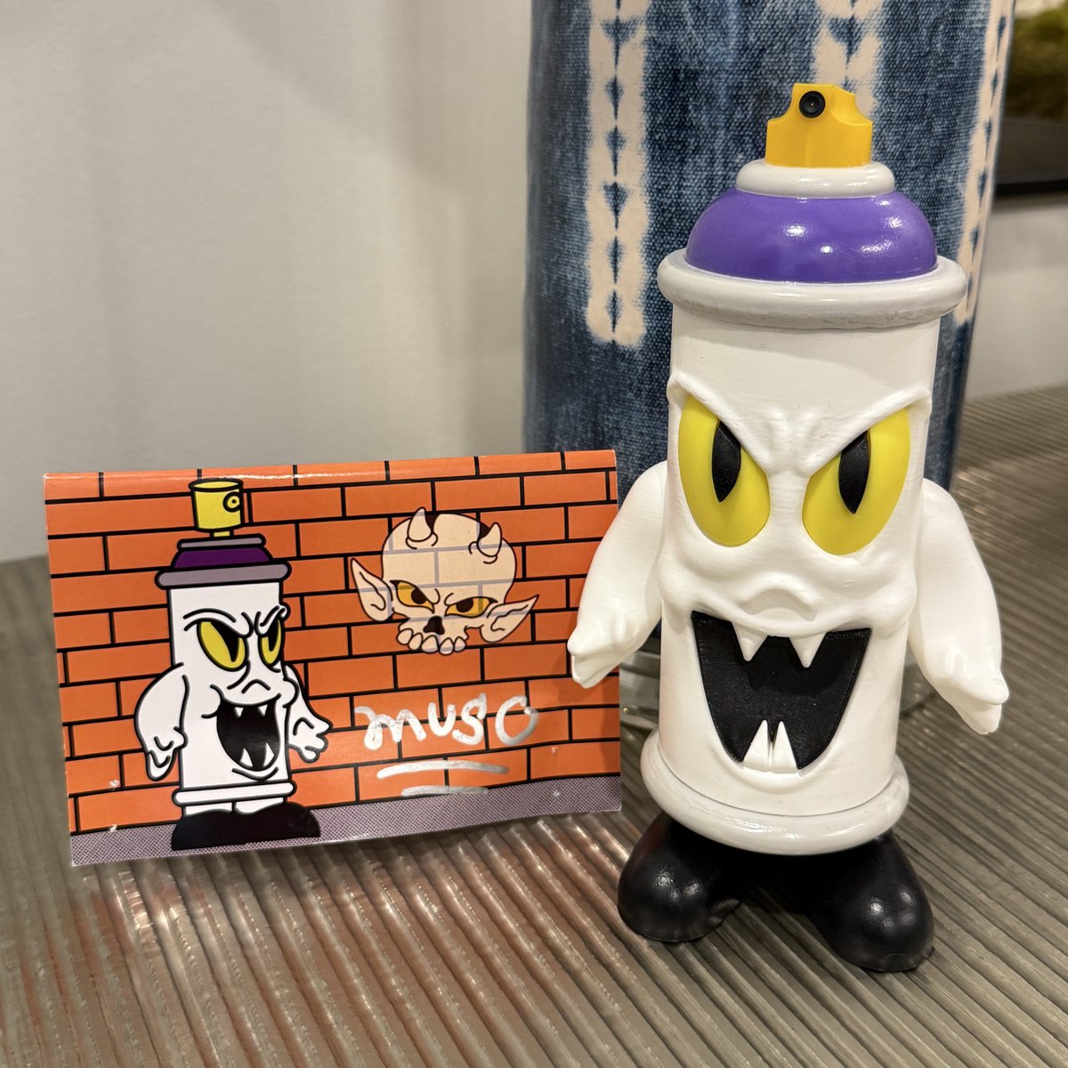 TheBlotSays's tweet image. Also picked up this rad Spray Toy by Muso at the Madrid Montana Colors Shop! Love the vibe of this mischievous and slightly evil spray can.

#Muso #WizardMuso #MontanaColors #Art #Graffiti #StreetArt #Spain #Madrid