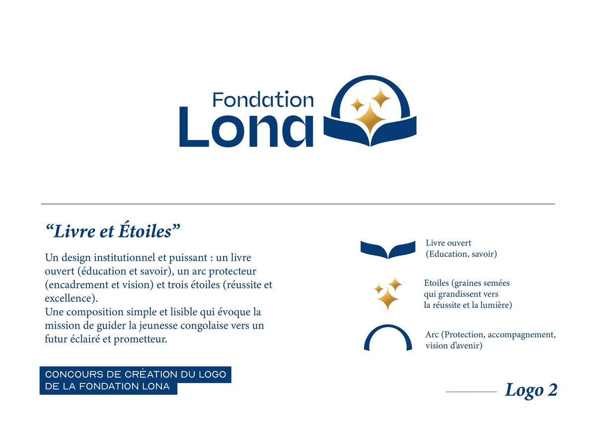 daniel_kaseya's tweet photo. @DeniseNyakeru @FondationDNT Celui-ci résume le mieux la marque et la vision de la fondation.
- Les couleurs sont institutionnelles 
- L'icône peut facilement se décliner sur le digital et les différents supports https://t.co/VCr13P52hE