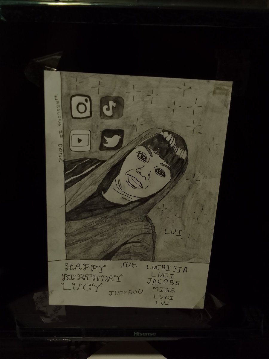 Happy birthday Juffrou Lucy
May you have one🍾 amazing day.
Be gorgeous 🎁🎁😘🎂🎂🍰🍰❤️♥️💋

#birthday #drawingsketch #huisgenoot  #sweden #srilanka #india #pakistan #trinidadandtobago🇹🇹 #guayana #japanese #chinese #koreanstyle #korean #guaynaa #southafrican #langebaan #ukraine