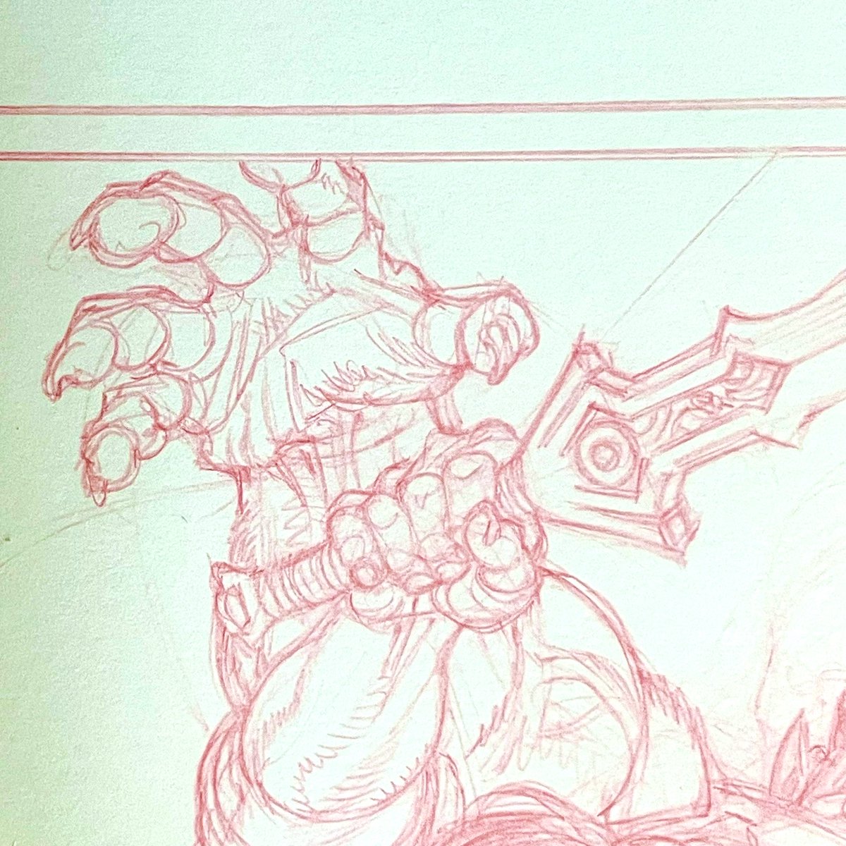 grasp  
partial pencils detail

#makingcomics #SecretProject