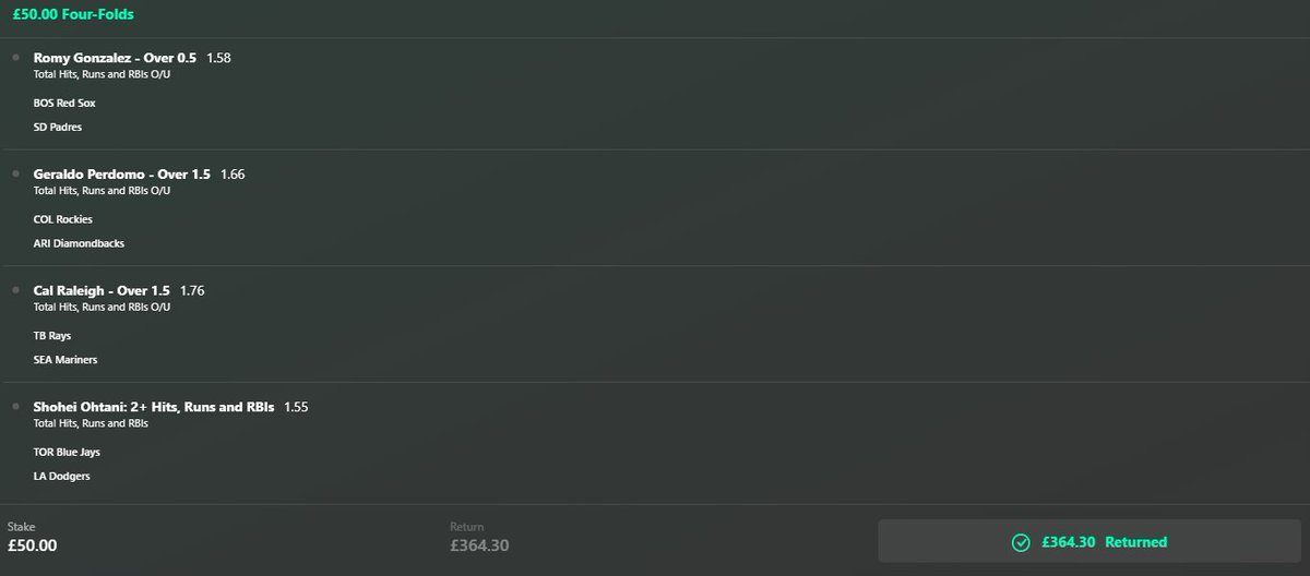 KrisUSBets's tweet photo. X!!!

Quiet #MLB  slate last night ...

Yet somehow we still GREEN 🤑🤑🫰

Just about to drop todays plays! Not sure why youd be reading this without having a look!

Cost $0

👇

 https://t.co/3weGtpvbv4 

#MLBPicks #MLBBets #sportsbets #BettingTips #Parlay #KrisUSBets https://t.co/GMshTLMNba