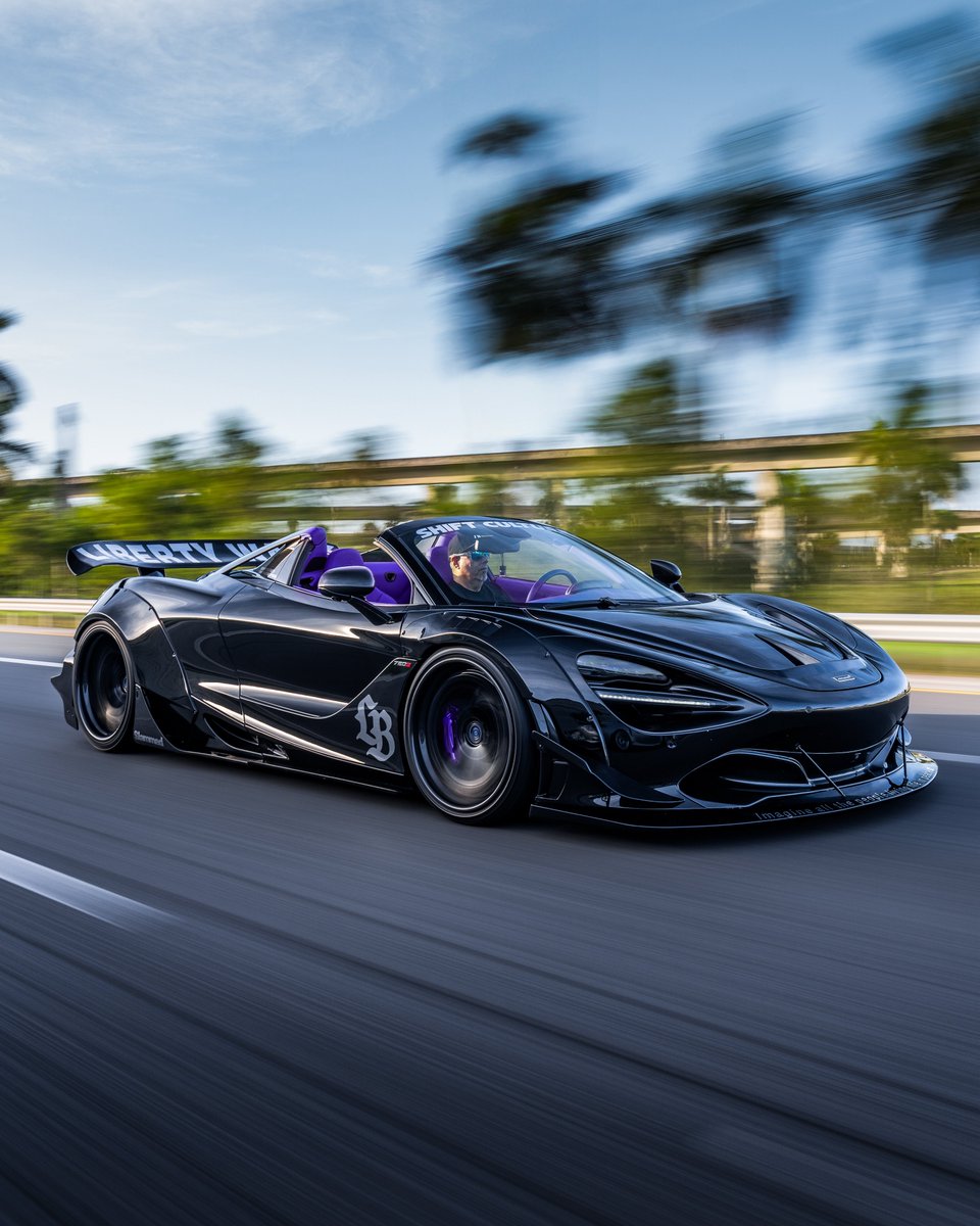 KFLETCH___'s tweet photo. New work for Liberty Walk. Full Widebody McLaren 720S Spyder Project by Shift Culture. Yes, cut up fenders turned art piece. Estimated total around $600,000 https://t.co/8Yi7254EbX