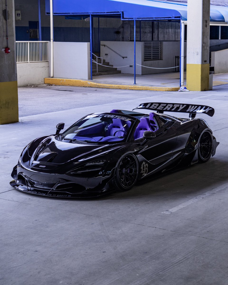 KFLETCH___'s tweet photo. New work for Liberty Walk. Full Widebody McLaren 720S Spyder Project by Shift Culture. Yes, cut up fenders turned art piece. Estimated total around $600,000 https://t.co/8Yi7254EbX