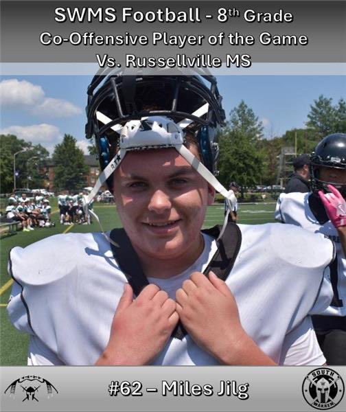 South Warren Middle School Football tweet media