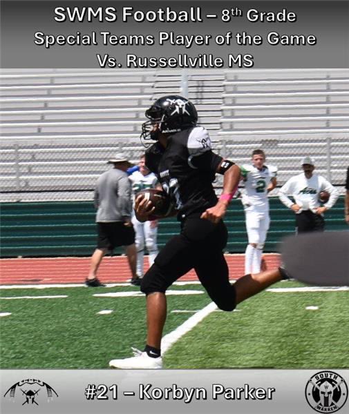 South Warren Middle School Football tweet media