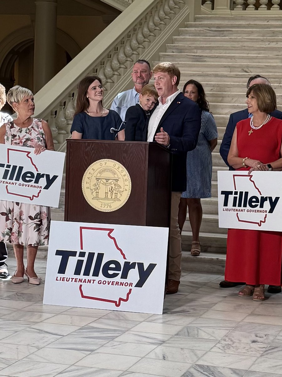 Stop 6: Rocking the Capitol! Amazing turnout from every corner of the state! Thank you all for the incredible energy and support! Let’s keep pushing forward! #TilleryForLtGov